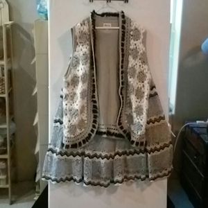 Jamie gries vest and skirt